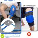 Cold Therapy Machine System with Programmable Timer, Ice Machine for Knee After Surgery Recovery,Wearable, Adjustable Knee Pad,Quiet Pump,Ideal for Sports Injuries, Knee Pains