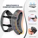 Fragraim Weighted Vest for Women Men - 8lb/10lb/12lb/16lb/22lb/25lb/30lb Weight Vest with Reflective Stripe, Detachable Phone Pouch, Ideal for Walking, Strength Training, Running, Workout, Cardio (Grey)