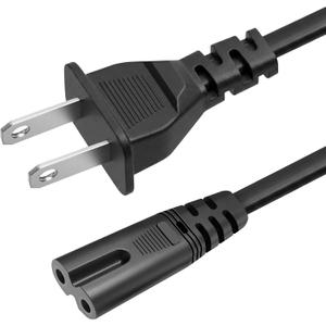 10ft Prong Power Cord for Sony PS5, PlayStation 5, Xbox One S/X Series X/S
