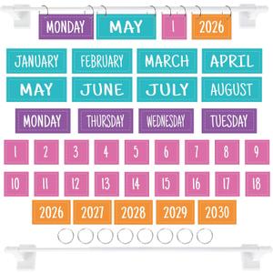 Magnetic Flip Calendar for Classroom