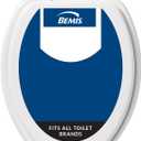 Bemis 1400TTA Economy Durable Wood Toilet Seat, Made in USA, Elongated, White