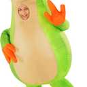 Morph Kids Inflatable Frog Costume - Green Blow Up Kermit The Frog Costume, One Size