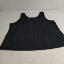 Women's Mini-Ribbed Stretch Scoop Neck Tank Top 4XL