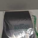 Henoyso 6 Pcs Mini 3 Ring Binders Plastic 2'' Binder, Fits 5.5 x 8.5 Paper Holds(Capacity 375 Sheets), Flexible Three Round Rings Small Black Binders Bulk for School, Office Use, Photo Album Pages