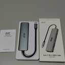 Acer USB C Hub, 7 in 1 Multi-Port Adapter for Laptop, 4K, HDMI Splitter with 2 USB A 3.1 & Type-C to HDMI Data Port, PD 100W Charging, SD Card Reader for Computer, Desktop, Space Grey