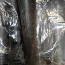 MuliVid 2 Pack 10FT Lighting Hanging Pole for Outside, Waterproof Hardened Metal Outdoor String Light Poles for Patio, Garden, Bistro, Wedding, Parties