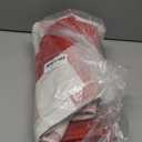 KOZYFLY Buffalo Plaid Rug 2x8 Ft Runners for Hallways Washable Checkered Rug Red and White Christmas Rugs Woven Cotton Kitchen Fall Rug Halloween Decor for Hallway Kitchen Living Room