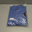 CHYRII Women Overized Puff Long Sleeve V Neck Knitted Polo Pullover Sweater Jumper Tops (M)