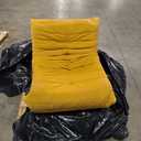 Aosaifen Bean Bag Chair - Corner Sofa, Fireside Chair Bean Bag Sofa Large Bean Bag Chair for Adults,Fireside Floor Couch for Living Room, Bedroom, Gaming & Office (Yellow, Single)