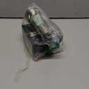 with 15 Adapters Pull Down Kitchen Sink Faucet Head Replacement, 3 Functions Plastic Kitchen Sink Sprayer Nozzle Replacement for Kitchen Faucet, Pause Mode (Brushed Nickel)