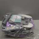 Potty Training Seat SKYROKU Potty Training Toilet with Step Stool Ladder, for Kids Boys Girls Toddlers - Comfortable Safe Potty Seat with Anti-Slip Pads Ladder (8838-GreyPurple)