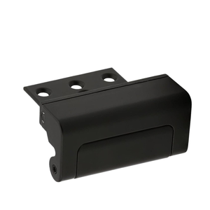 Hilitand Rost Propund Tür Safety Lock Fashionable Aluminium Aluminum Refleam Block for Home Security Supplies (Black)