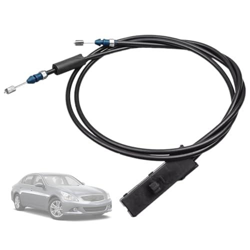 Hood Release Cable 65620-JK61A Compatible with Infiniti Sedan G35 G37 G37X Q40 2007 2008 2009 2010 2011 2012 2013 2015，Hood Release Cables Replace 65620-JK61A 65620JK61A