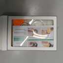 5 Pack Ring Cover Compatible with Oura Ring Gen 4/Oura Ring Gen 3 Horizon/Heritage, Abrasion-Resistant TPU Case for Oura Ring Protector Accessories for Oura Size 10 (Clear+Silver+Gold+RoseGold+Pink)