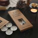 3 x 10 Pack Tea Candles Wedding Party and Home Decoration Votive Parties Tealight Small Wishing Bulk with 1.5-2 Hours Extended Burn Time Mini for Birthday Emergency Family (White)