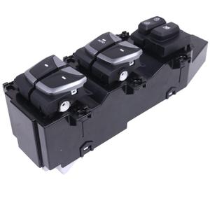 Master Power Window Switch Fornt Left Driver Side 93570-2W000 935702W000 Compatible with Hyundai Santa Fe Sport/XL 2013-2019 Black Push Button