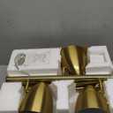 Tree Floor Lamp with 3 Light Bulbs Standing Tall Pole Lamps with Adjustable Metal Heads 65"Reading Stand up Lamps with E26 Base Modern Floor Lamps for Living Rooms, Bedrooms, Home, Office(Gold)