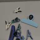 Magnetic Chip Clips - 8pcs Blue, Ideal for Food Packages