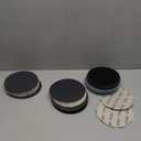 80Pcs 6 Inch Hook and Loop Sanding Discs 1000/1500/2000/3000 Grits Wet Dry Sandpaper with 2Pcs Foam Pads for Random Orbital Sander