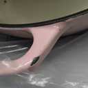 AHJ 6QT Dutch Oven For Bread Baking, Enameled Cast Iron Dutch Oven Pot with Lid, Multi-Functional Bread pan, Sourdough Baking Supplies with Proofing Basket, Cast Iron Bread Oven, Silicone Sling & Gloves. (Blush Pink)