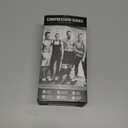 CHARMKING Compression Socks for Women & Men Circulation (3 Pairs) 15-20 mmHg is Best Support for Athletic Running Cycling (Large-X-Large, 01 Balck/Black/Black)