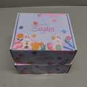 2 x Easter Basket Stuffers - 24Pack Easter Bunny Toys with Realistic Bunny Design for Easter Egg Fillers, Party Decorations & Kids Gifts