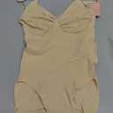 Feelin Shap Women's ewear Tummy Control Sculpting Body Shapewear BodySuit, C-beige Snap Briefs, X-Large-XX-Large