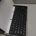 Perixx PERIBOARD-732B Wireless Backlit Mini Keyboard - X Type Scissor Keys - White Backlit - US English,Black,11950