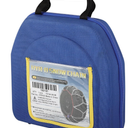 Durable Snow Chains for Cars - Set of 2 Car Chain with Snow Chain Link Locks - Secure Winter Grip (235 245 255 265 275mm)15"16"17"18"19"20"