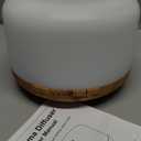 Oil Diffuser, 500ml Essential Oil Diffusers with 2 Mist Mode 4 Timers＆7 Ambient Light Waterless Auto Off, Diffusers Large Room Home Office