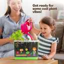 Dan&Darci Root Viewer Kit for Kids - Grow Your Own Plant for Boys & Girls Gifts - Science STEM Toy & Craft Growing Kits for Ages 4-8 Birthday Gifts for Boy, Girl 4, 5, 6, 7, 8, Year Old
