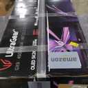 LG 45GX950A-B 45-inch Ultragear 5K2K WUHD (5120 x 2160) OLED Curved Gaming Monitor, Dual-Mode, 165Hz, 0.03ms, NVIDIA G-Sync, AMD FreeSync Premium Pro, HDR True Black 400, USB Type-C 90W, DP2.1, Black