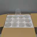 12pcs Glass Cylinder Vases for Centerpieces, 6 Inch Clear Flower Vases for Wedding Decorations and Indoor Home Decor, Hurricane Candle Holder for Table Shelf, Party