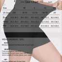 Halcurt Women's 5" High Waisted Swim Board Shorts (Available in Plus) Bikini Swimsuit Bottoms Modest Boyshorts (Black)