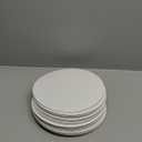 40 Pcs Cake Boards, White Cake Boards 10 Inch Round, Sturdy Thick Corrugated Cardboard Cake Boards, Food Grade Disposable Cake Plates Greaseproof Cake Tray for Cakes Dessert Pies Birthday Party