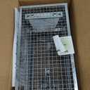 2 Packs Humane Rat Trap Outdoor, Wanqueen Humane Mouse Traps Indoor for Home, Small Rodent Chipmunk Trap and Other Live Animal Cage Catch and Release