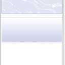 DocuGard Standard Blue Marble Top High Security Check Paper - Laser/Inkjet Printer Compatible - 11 Security Features - 500 Blank Business Checks