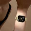 Slim Stainless Bands Compatible with Apple Watch Band 38mm 40mm 41mm 42mm 44mm 45mm 46mm 49mm, Women Men Business Watch Straps Metal Link Bracelet for iWatch Series 11/10/9/8/7/6/5/4/3/2/1/Ultra/SE