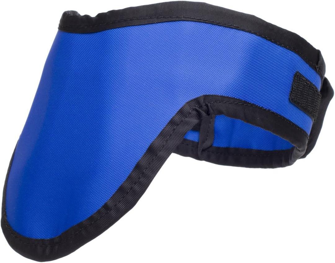 Thyroid Shield Light Weight Radiation Protection 0.5mm Pb Lead Equivlancy in Royal Blue