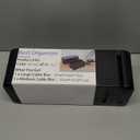 Bluelounge CableBox Mini Cable Management with Small Surge Protector, Black (CBM-BL)