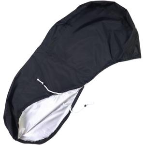 600D 6-225HP Boat Full Engine Cover Blue Black Outboard Engine Motor Protection for 6-225HP Motor Waterproof Boat Cover(Black,175-225HP)