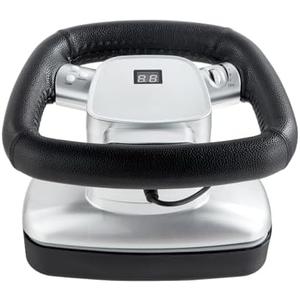 Happybuy Chiropractic Massager, 400-4600rpm Adjustable Speed, Professional Handheld Vibrating Therapy for Back, Neck, Shoulder Muscle Pain Relief, Orbital Massager, Ergonomic Design