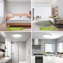 2PACK Flush Mount LED Ceiling Light Fixture White, 12Inch 28Watt, Dimmable & 3000K-4500K-6000K 3 Color Selectable Ceiling Lamp 3200LM Low Profile Ceiling Light for Kitchen Bedroom Hallway Porch