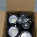 Outdoor Spotlight Warm White 2700K, 10W LED Spot Lights Outdoor for Yard Garden Tree, 120V Plug in Landscape Lighting with IP65 Waterproof for Halloween Christmas Decor, 4 Pack