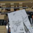 Evolution Power Tools R255SMS+ PLUS 10-Inch Sliding Miter Saw Plus Multi-Material Multi-Purpose Cutting Cuts Metal, Plastic, Wood & More 0˚ - 45˚ Bevel & 50˚ - 50˚ Miter Angles TCT Blade Included