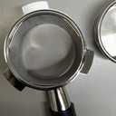 54mm Bottomless Portafilter fit Breville Barista Express Machines BES870XL 880BSS 878BSS 840XL 500BSS 450BSS BES500,3 Ears Espresso Portafilter with 18g Basket