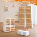 Folding Shoe Rack Storage Device for 9Tiers-36Pairs by 2-Column