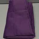 NICETOWN Blackout Curtain Panels for Kitchen - (Royal Purple Color) 42x36 Inch, 2 Panels Set, Room Darkening Blackout Drapes for Window