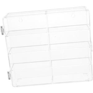 Scale Clear Acrylic Storage Box for Car Wall Display Compact Organization Effortless Access for Room Decor