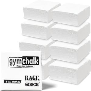 Premium Gym Chalk, Pure Magnesium Carbonate Chalk for Excellent Grip, Weightlifting, Gymnastics, Rock Climbing - Block Chalk